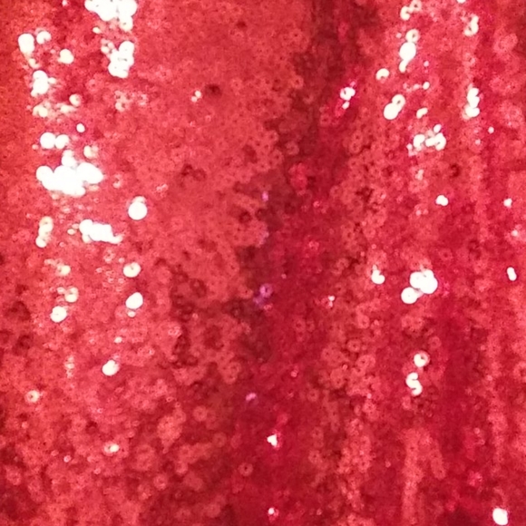 Lac Bleu red sequins dress - Picture 2 of 4